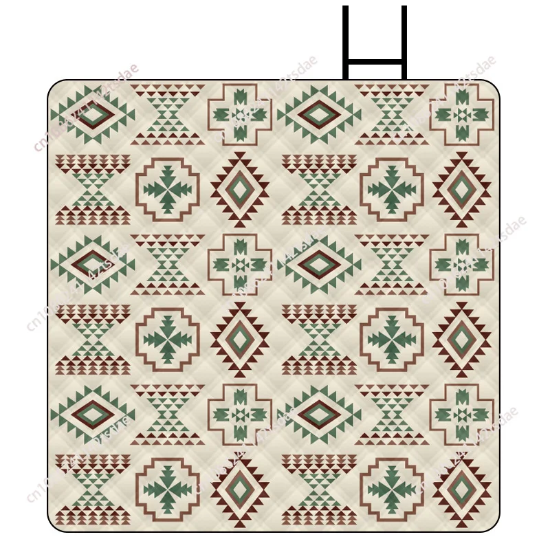 3X4 meters large and thickened outdoor moisture-proof mat, mountain camping picnic mat, camping mat