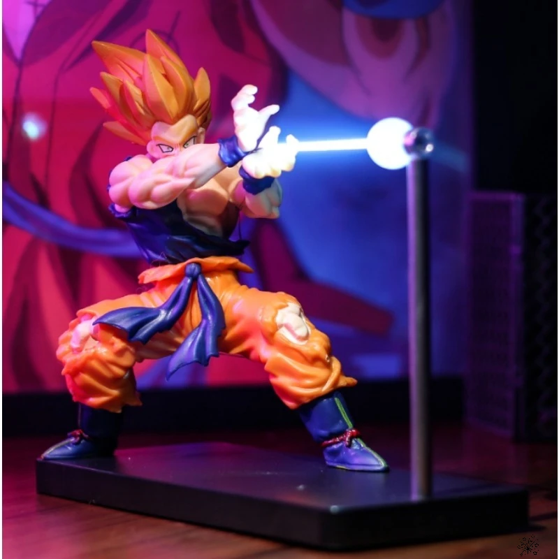 Dragon Ball Anime Sun WuKong Figure Kamehameha veilleuse modèle Anime ornement poupée bureau décoration jouet cadeau