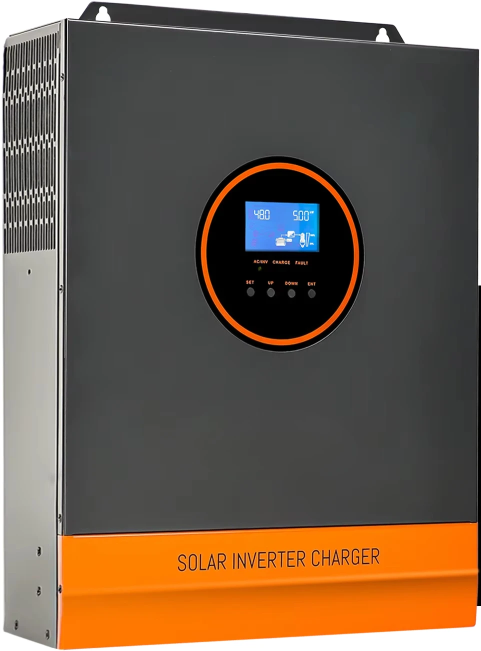 PowMr 3 кВт 24 В инвертор чистой синусоиды 110 В широкое напряжение 500 В гибридный солнечный инвертор с контроллером заряда MPPT