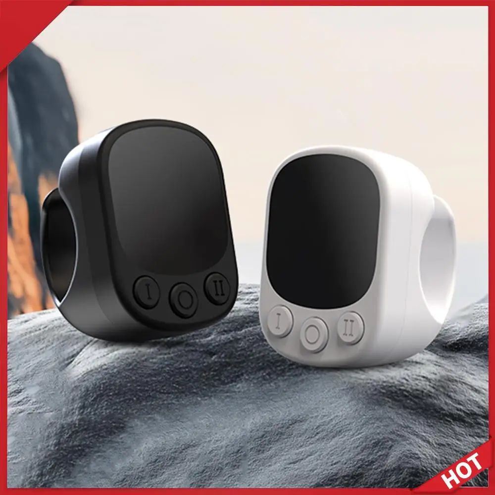 Remote Control BT Camera Shutter Remote Remote Scrolling Ring Touch Screen Page Turner for iPhone Android