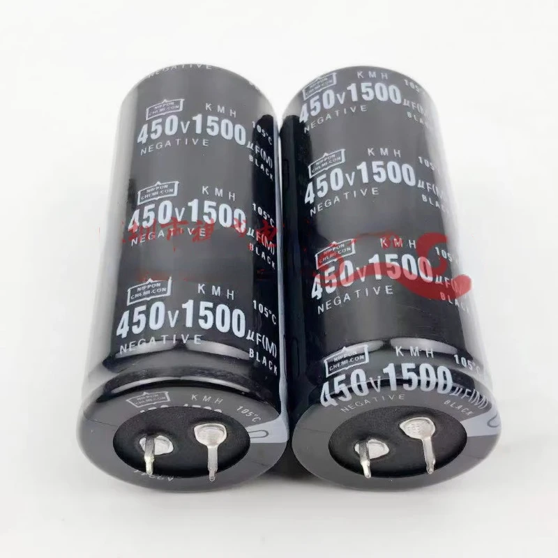 1PCS Original Through Hole aluminum electrolytic capacitor 1500uf 400V1500UF 450V1500UF 35X60X70mm  JP(Origin)