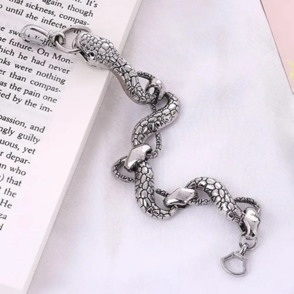 Punk Vintage Schlangenform Armband für Männer Frauen Mode Chinesischer Drache Armbänder Schmuck Vintage Geschenk