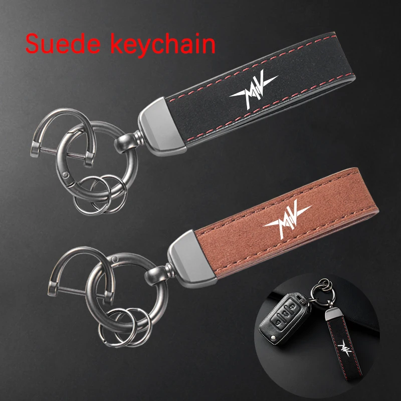 سلسلة مفاتيح من جلد الغزال عالي الجودة للدراجات النارية لـ MV Agusta F3 675 800 Brutale 800 1000 Turismo Veloce ملحقات #1