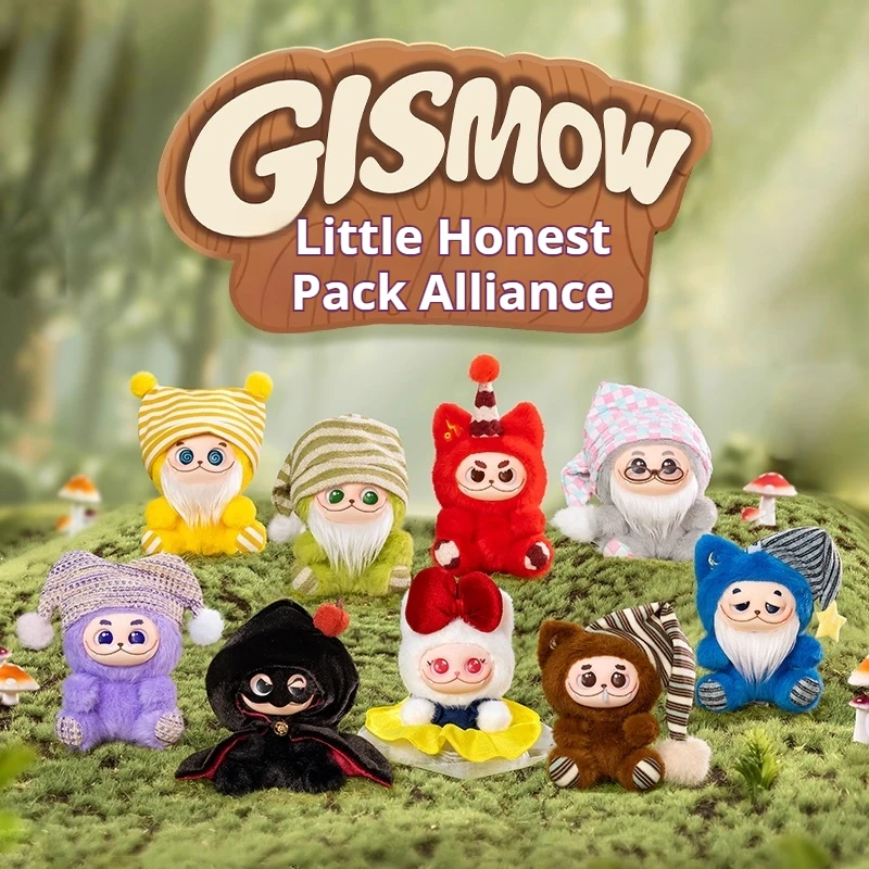 

Genuine Gismow Blind Box Small Bean Bag Union Series Star Trendy Collectible Toys Vinyl Doll Cute Hanging Ornament Girl Gifts