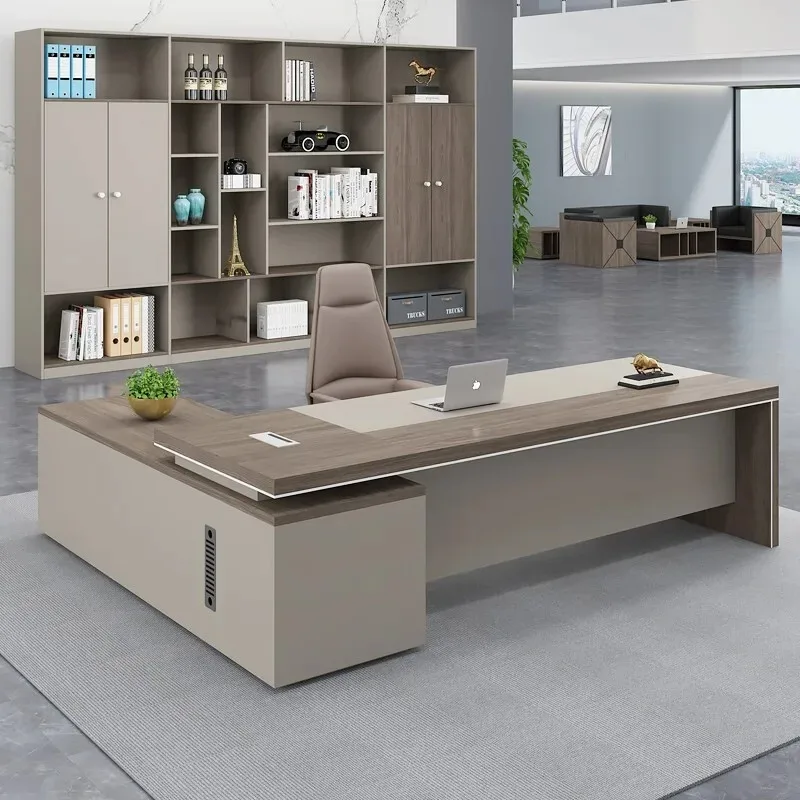 

Standing Organizers Office Desk Supplies Luxury European Floor Computer Desks Corner Living Room Mesa Escriotorio Furniture