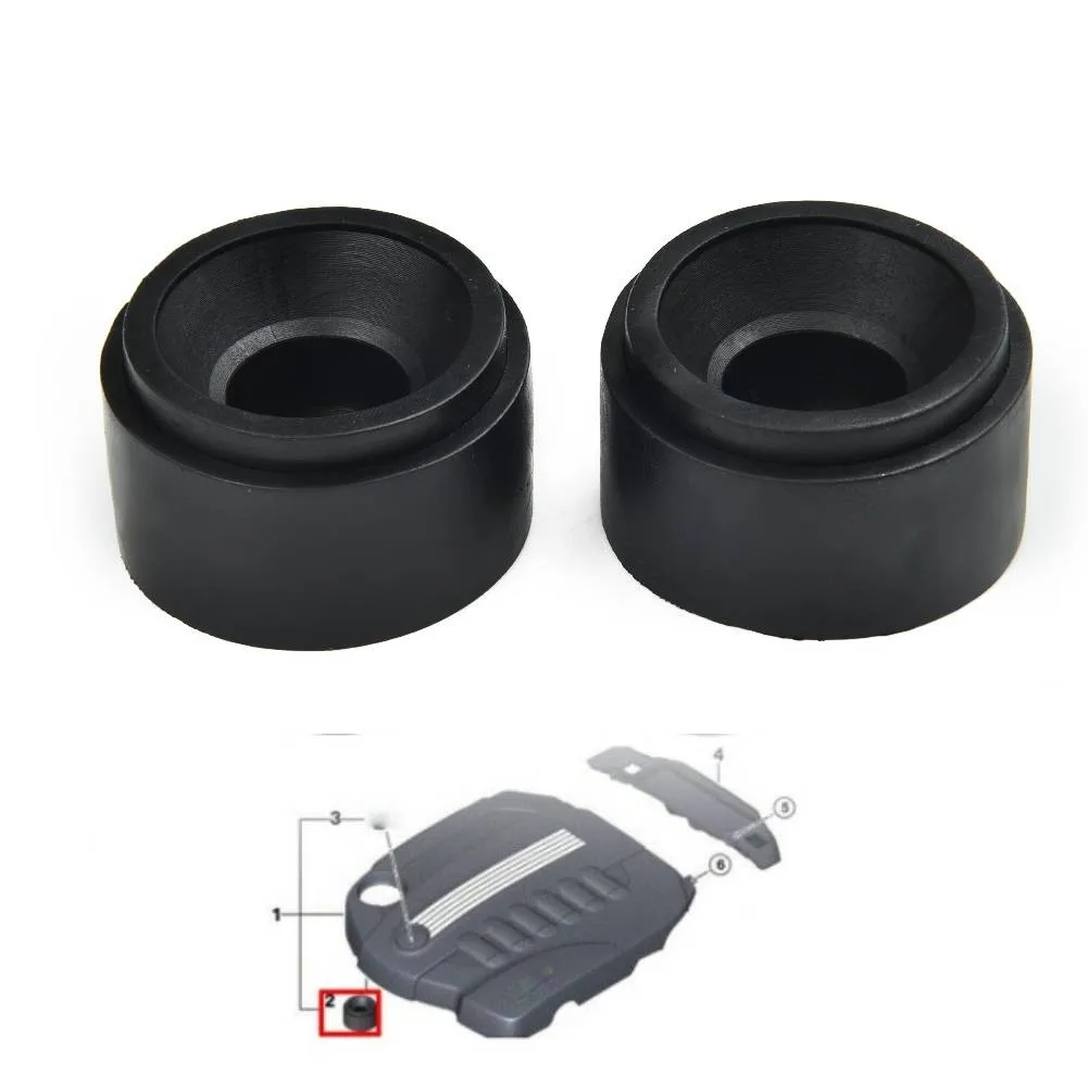 2pcs Engine Cover Rubber Mount Model X31 For Bmw 1' E81 E87 LCI E88 E82 F20,F20 LCI F21,F21 LCI 2' F22 3' E90 Car Accessorry