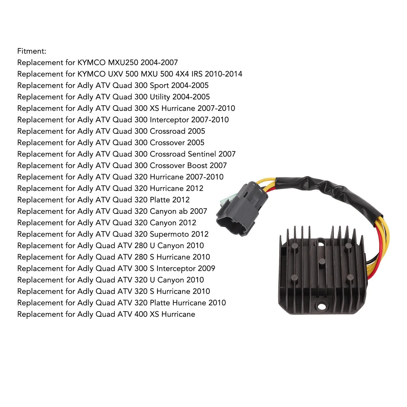 31600 LBA7 900 Professional ATV Rectifiers Shockproof Easy Installation 12V Voltage Regulator for quad