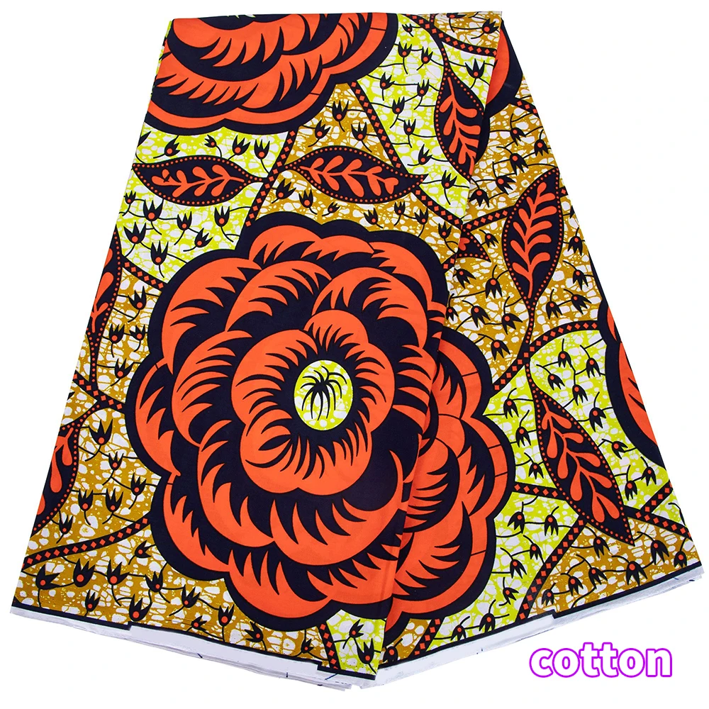 Bazin Riche Ankara Fabric African Real Wax Print Cotton 100%  Tissus Wax Africain Patchwork Fabric for Dress A-52