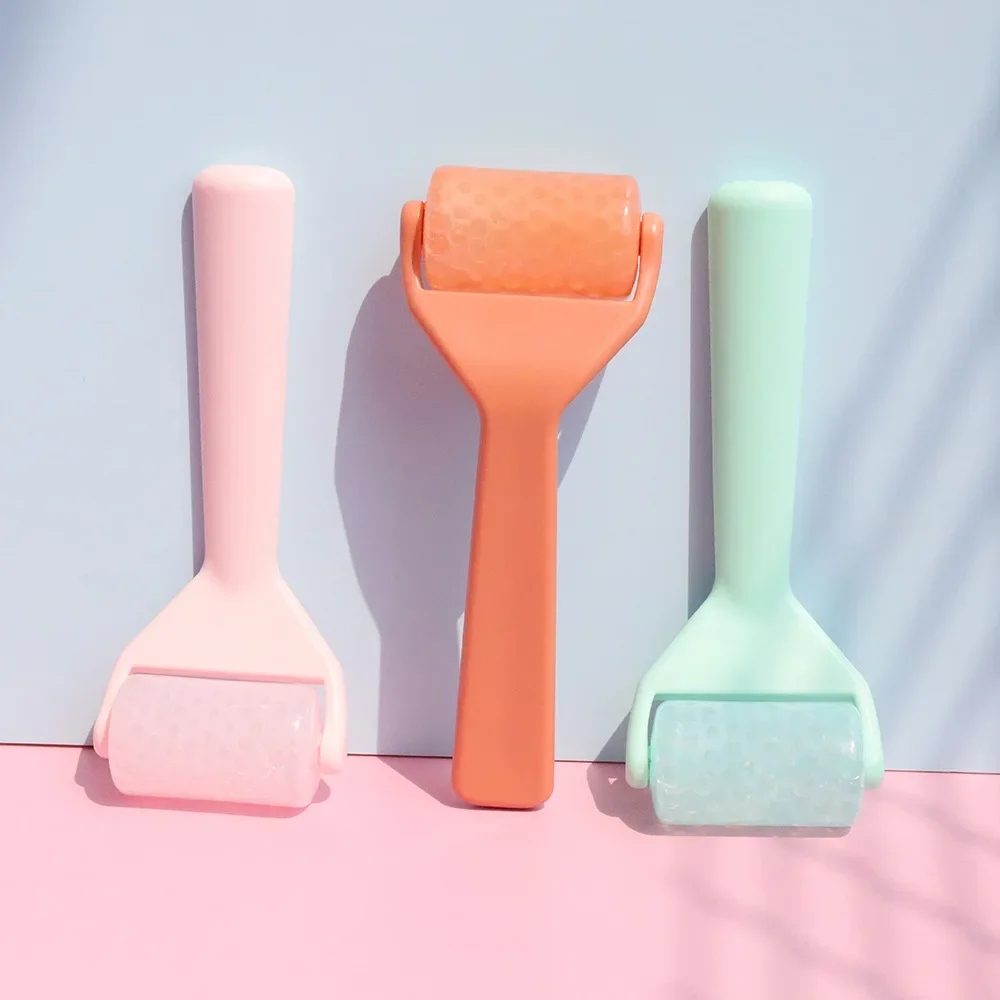 الوجه جل آيس رولر مدلك الجلد رفع الجمال أداة تدليك الوجه آلة صنع الثلج لتخفيف الآلام الوجه العناية بالبشرة أدوات التجميل