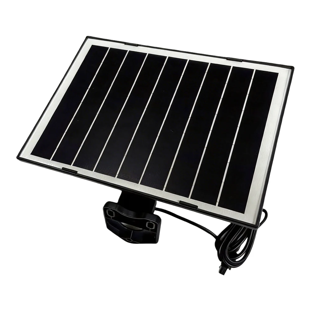 Portable Solar System 7W Monocrystalline Silicon Solar Panel DIY Module For Outdoor Camping Hiking With Adjustable Wall Bracket