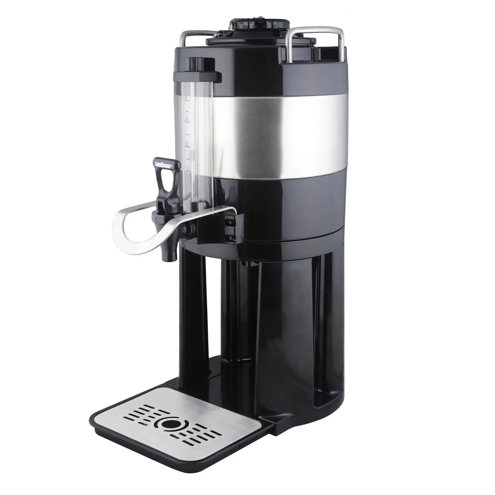 Brushed Commercial Luxury Vacuum Gravit Insulated Hot Drink Termofresh Coffee Dispenser With Removable Base