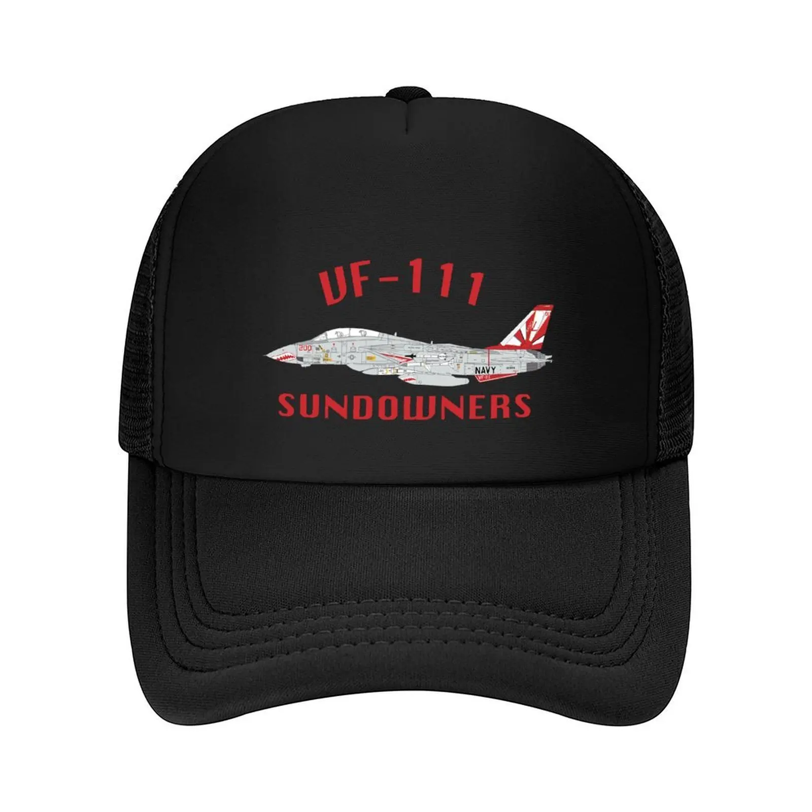 

VF-111 Sundowners Baseball Cap Fashion Beach fashionable Gentleman Hat luxury woman cap Elegant Women's Hats Men's