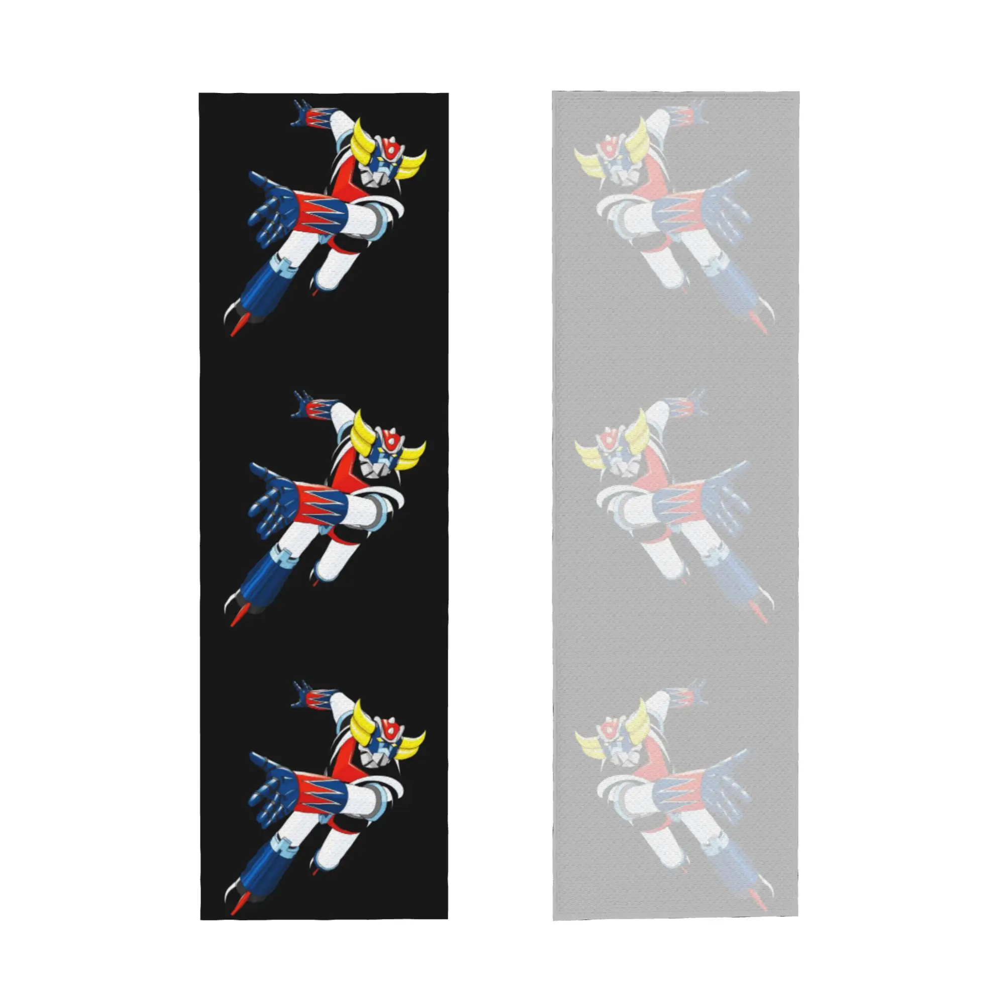 Ufo Robot Grendizer Goldrake Mazinger Z Cold Exercise Towel   Super Soft Breathable Instant Cooling Towel Yoga Towels