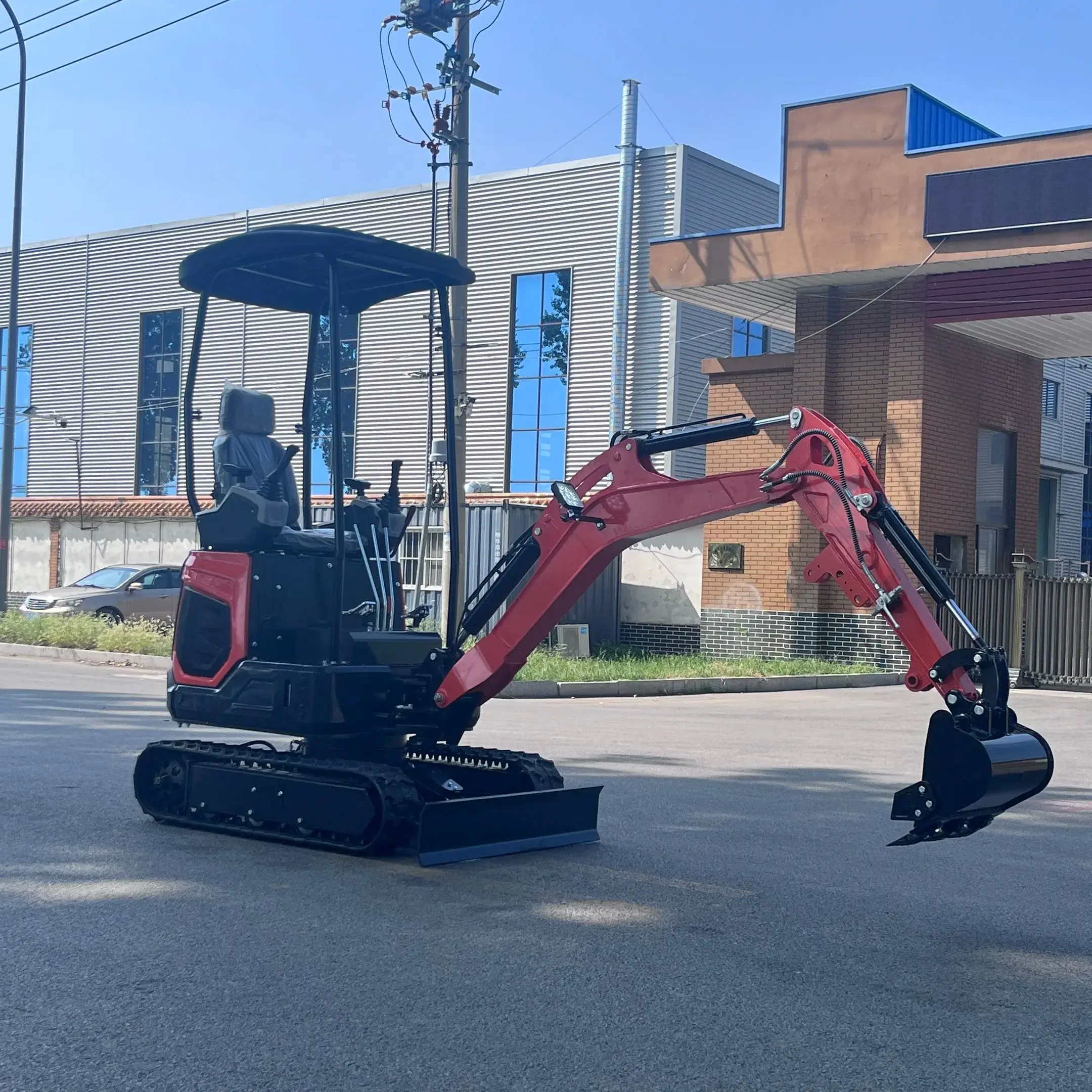 

Customized 1.8-Ton Hydraulic Mini Excavator Trailer Chinese Manufacturer Excavator Supplier for Construction Equipment