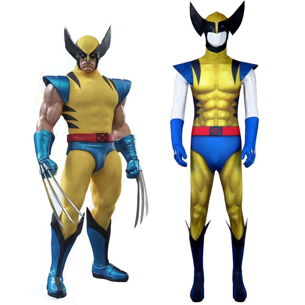

XMEN97 X-Men 97cos Service Wolverine Cosplay Sleeveless Onesie Wolverine Uncle The Same Clothing