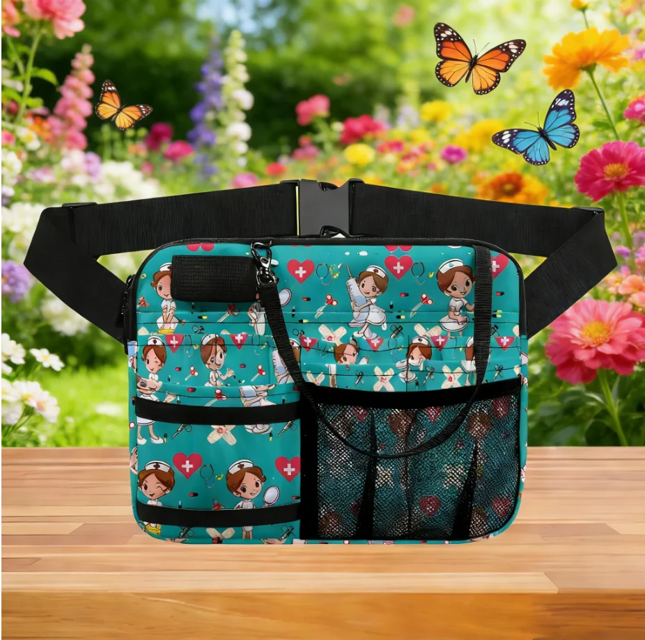 medical-staff-waist-organizer-bag-cartoon-nurse-cat-fanny-pack-multi-pocket-utility-belt-pouch-for-nursing-tools-supplies