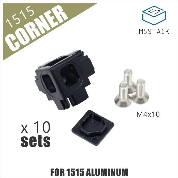M5Stack Official Plastic Corner Connector for 1515 Aluminum Extrusions (10pcs)