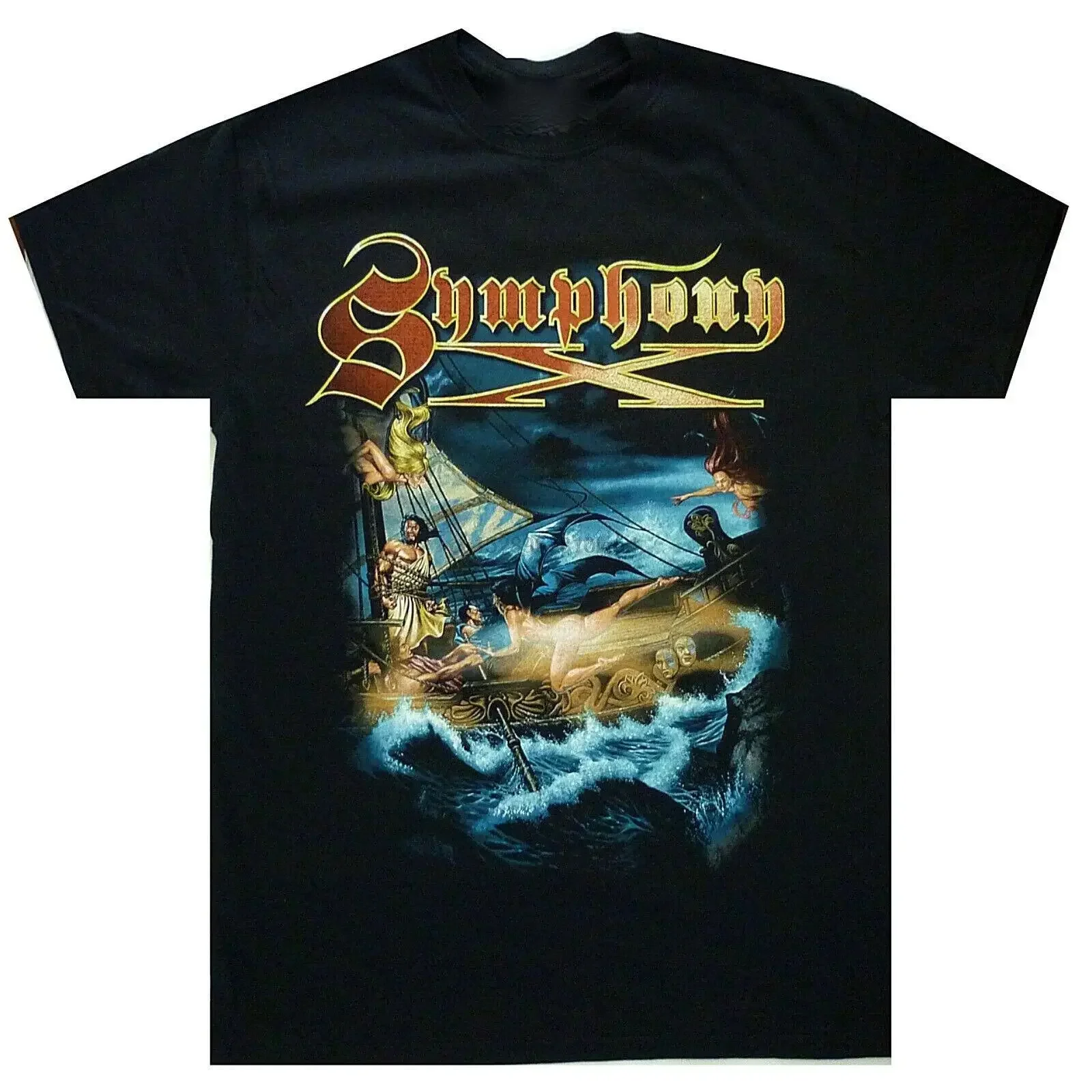 Symphony X Band For Fans Cotton Black Full Size Shirt VN1687