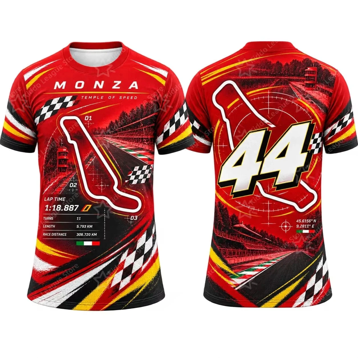 Retro Motorsport Track Map Graphic Tee Men T Shirt Women Tee Boys Top Children Parent Child Quick dry short sleeves kids Tshirt