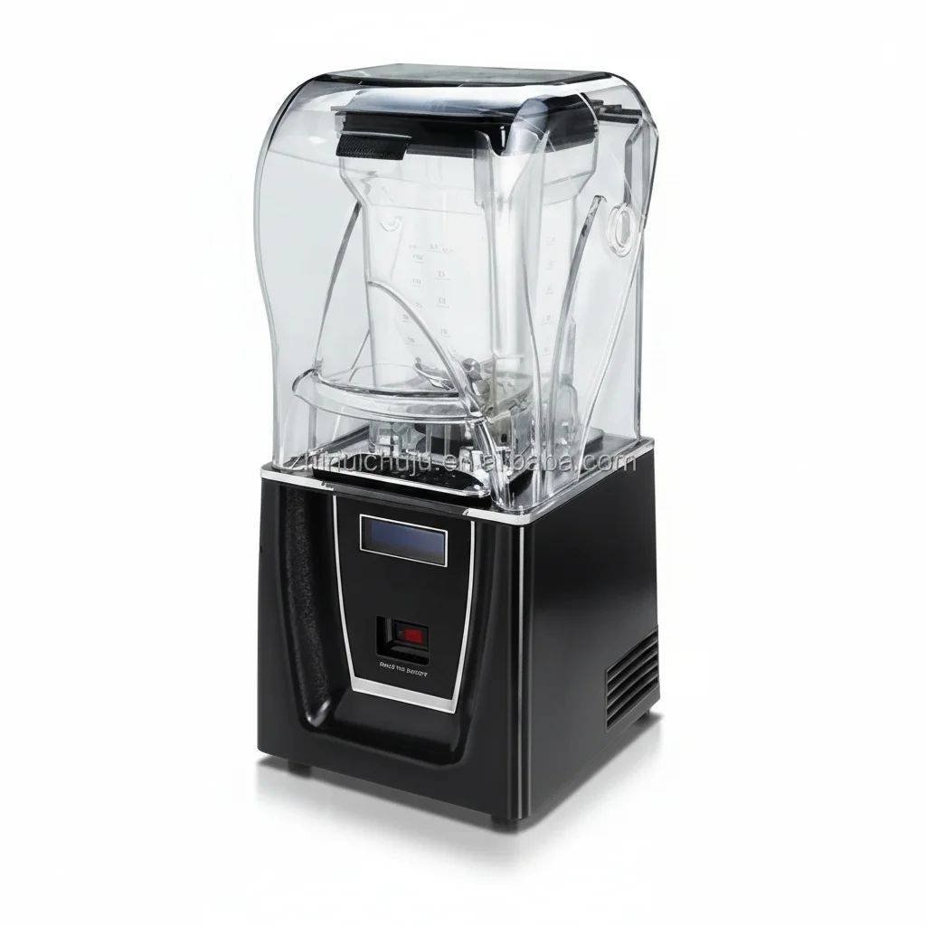 Glass Jar Blender, 1.5L 2L Large Capacity, Commercial Smoothie Maker, 304 Stainless Steel Blades, High-Speed Ice Crusher