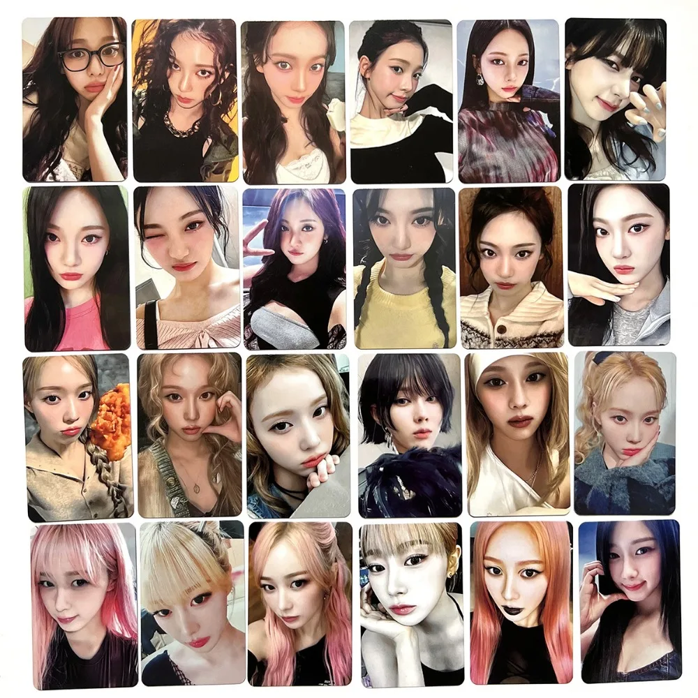 KPOP Korean Girl Group New Album Whiplash LOMO Card KARINA GISELLE WINTER NINGING Flash Cards Mini Photo Card Fans Gift