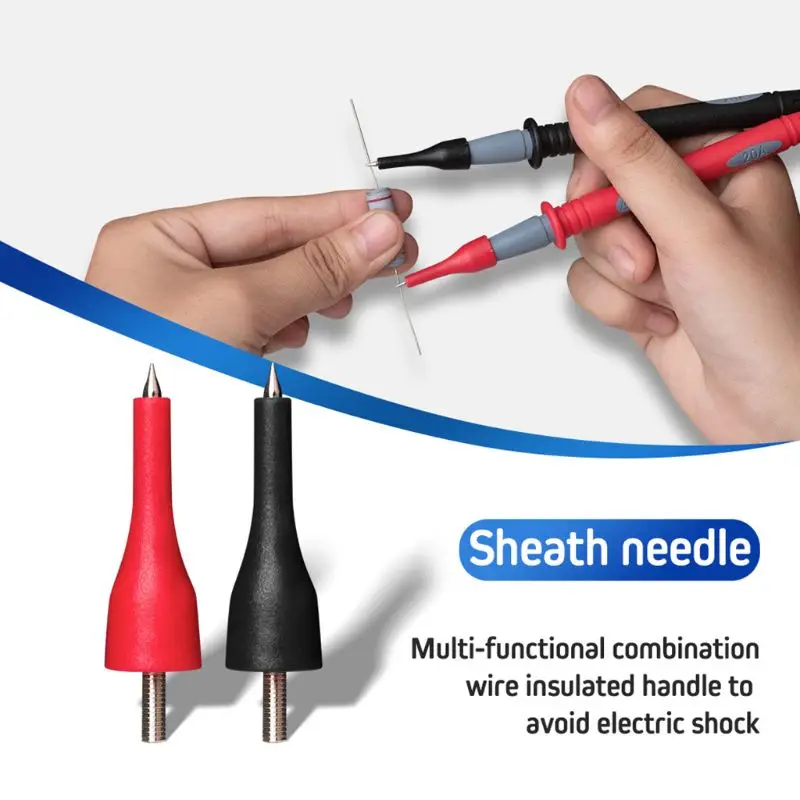 

Multimeter Test Leads Porbes 1000V 20A Test kits Replaceable Test Wires Dropship