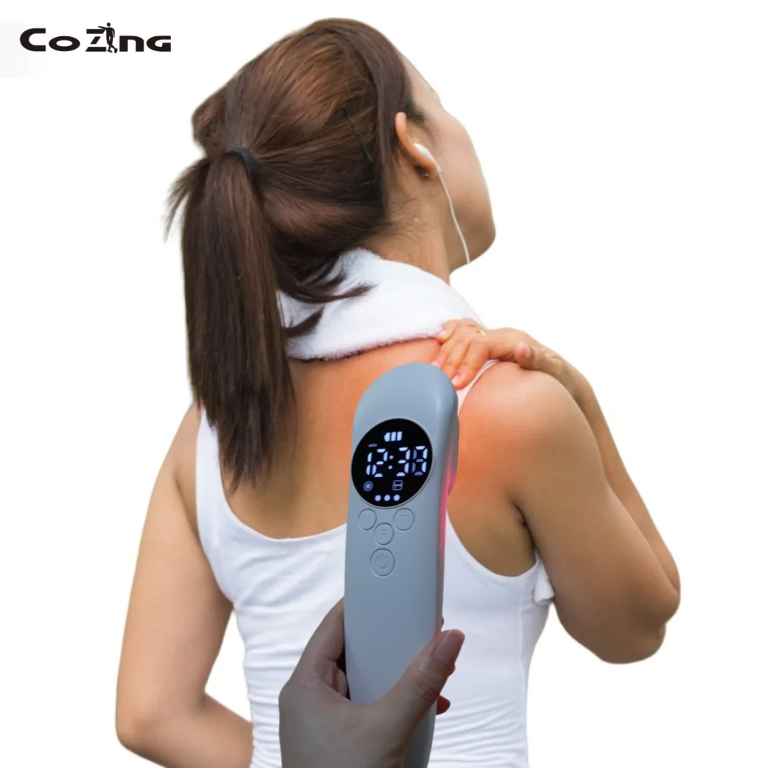 

COZING 808nm 650nm Холодная лазерная физиотерапия для облегчения боли Устройство для заживления спортивных травм