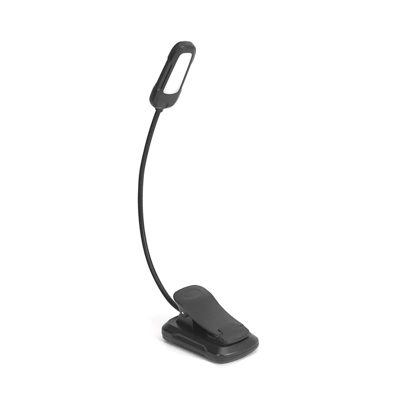 

Small Light Clip-On Book Reading Lamp Suitable For Bed Reading,Eye Care 3-Color Temperature