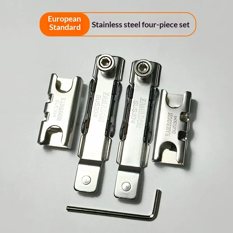Broken Bridge Aluminum Window Lock Seat Door Window Lock Buckle Stainless Bayonet Casement Window System Window Lock Buckle