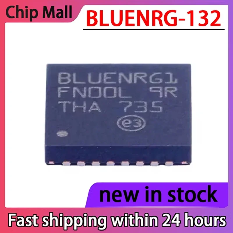 

2PCS New BLUENRG-132 QFN32 Silk Screen BLUENRG1 RF/transceiver Integrated IC Chip in Stock