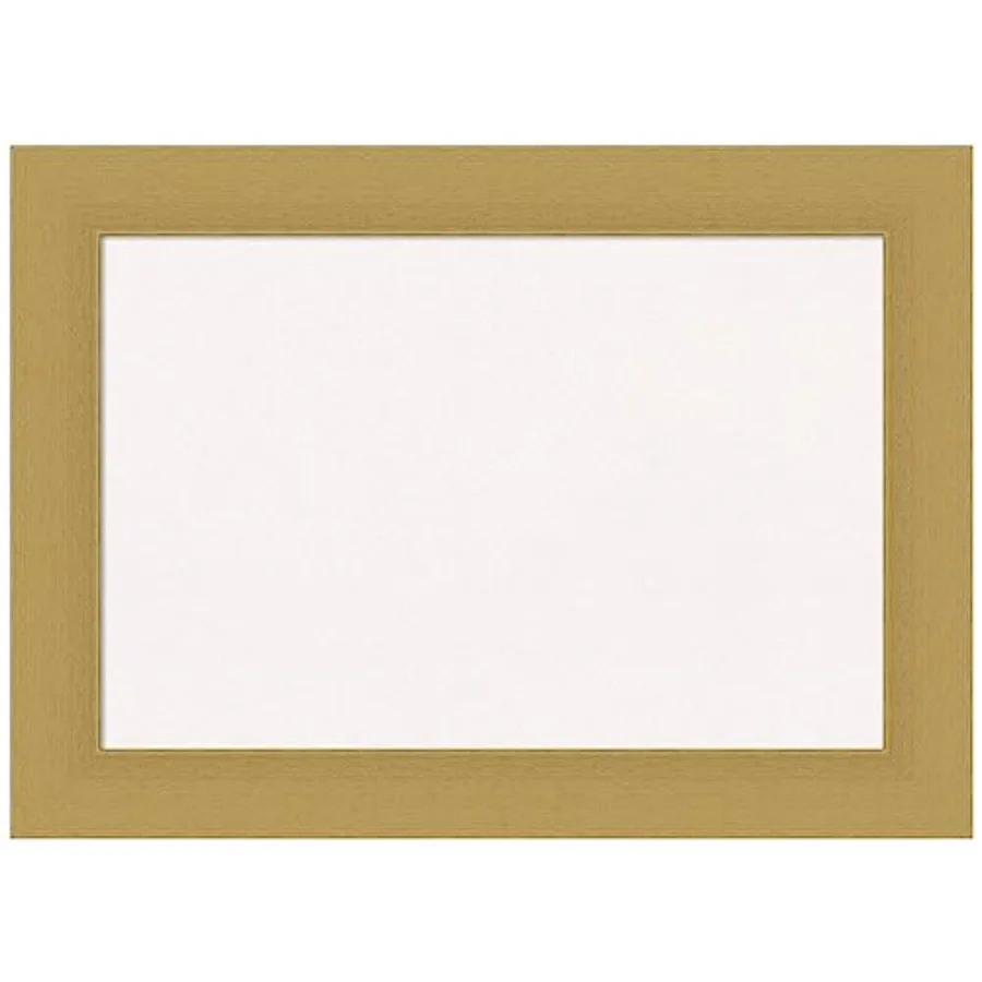 

White Cork Board for Wall 16x22 Vision Board with Gold Frame Small Corkboard Office Decor for Home Organization Casual Corkboar