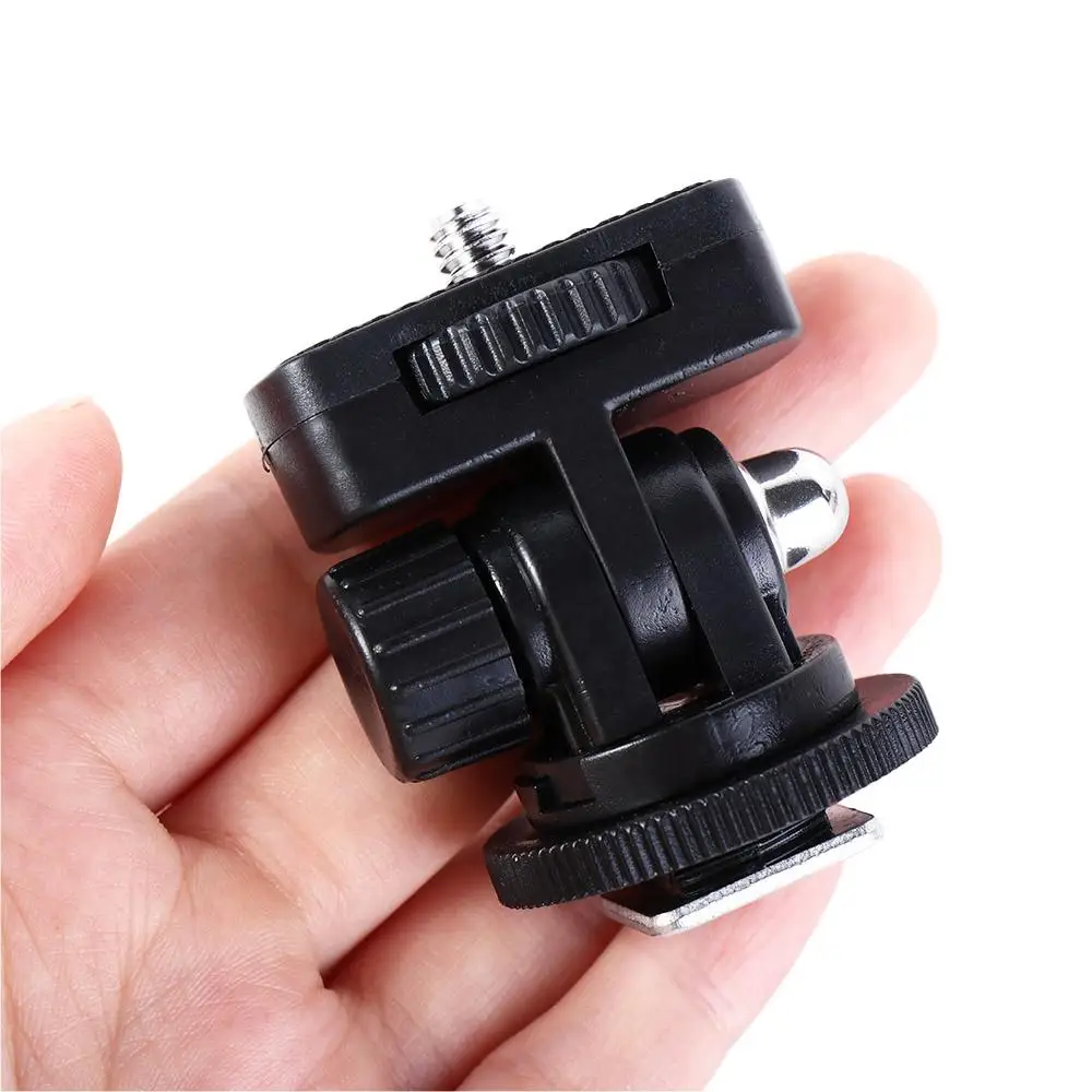 1 PC Durable Tripod Cold Shoe Mount Adjustable Camera Tripod Adapter Camera Accessories