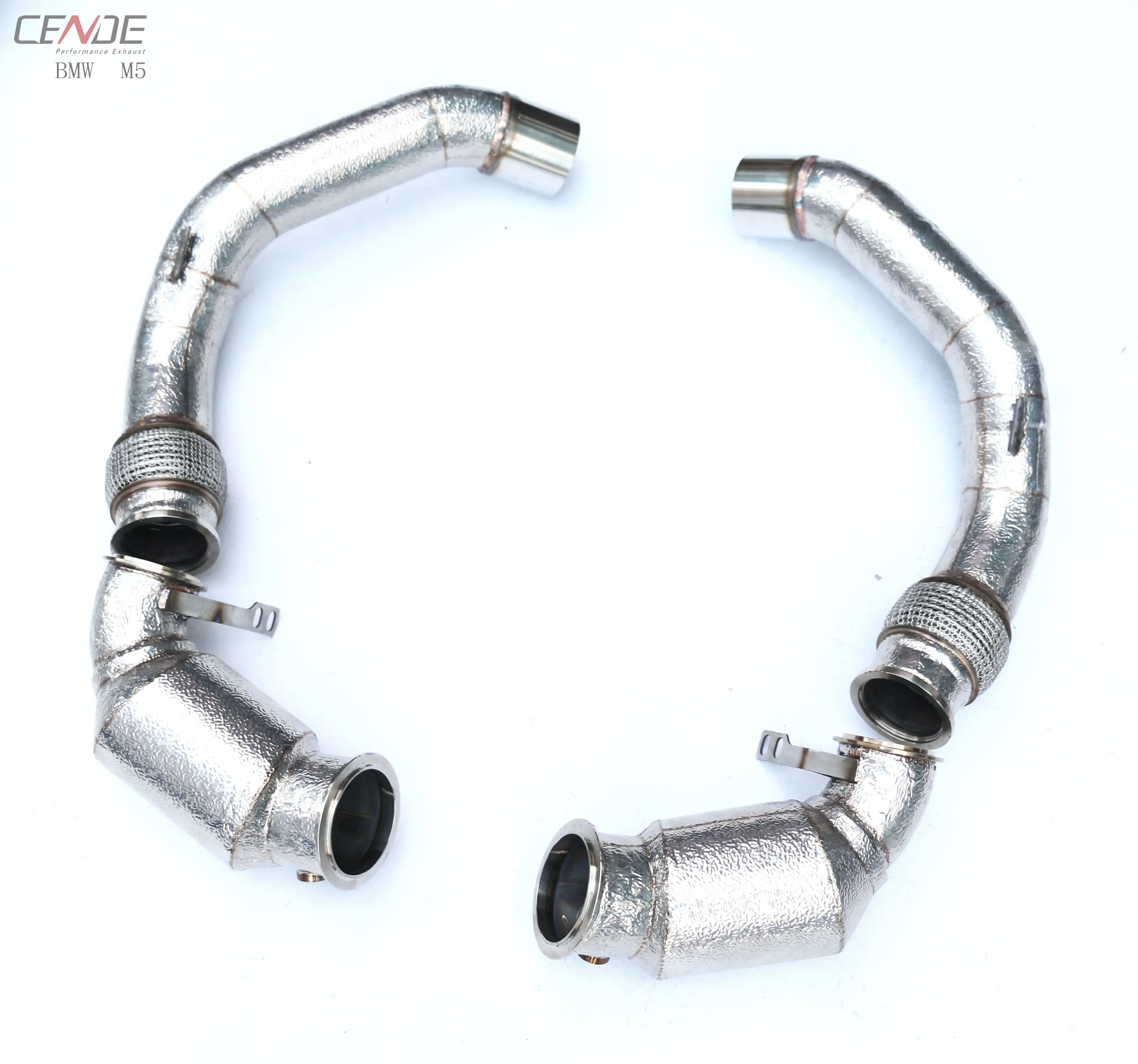 2023 New Arrival Product Standard Size F90 M5 catless downpipes car exhaust for  BMW