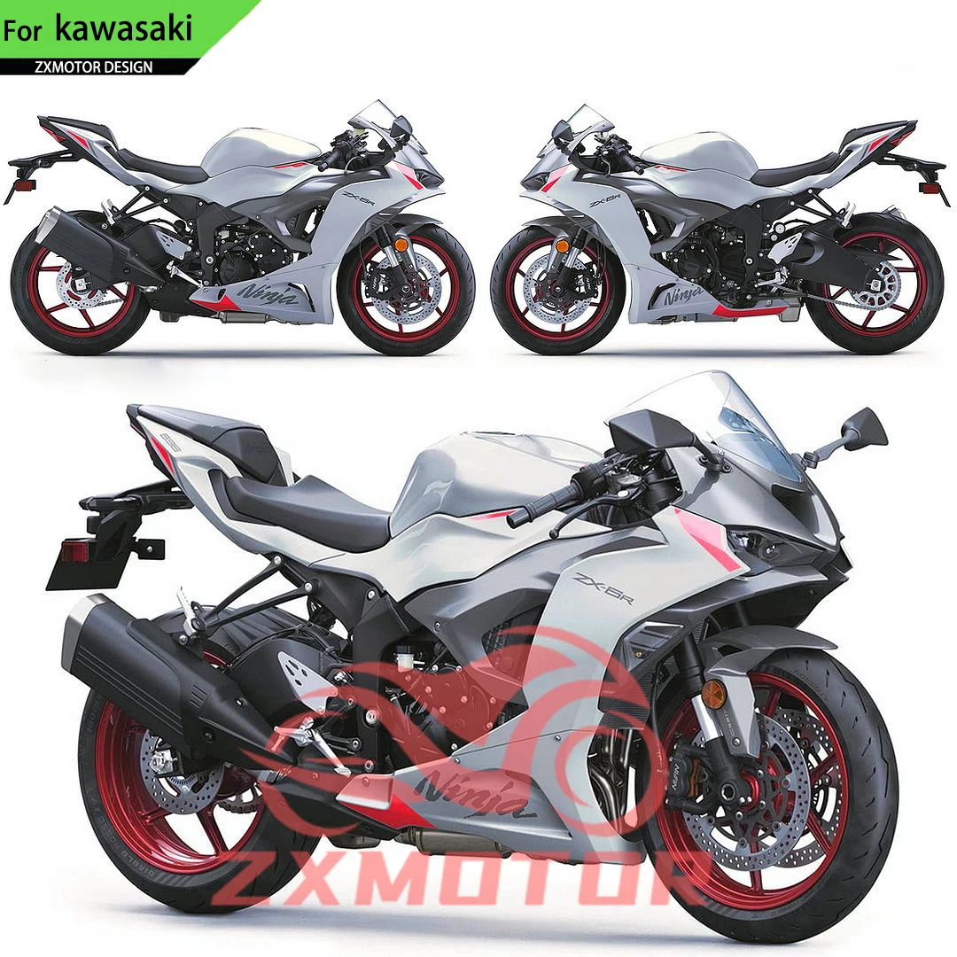 New design Fairings ZX6R  2024 2025 Motorcycle Aftermarket Bodywork Full Fairing Kit Fit for KAWASAKI ZX 6R 636 24 25