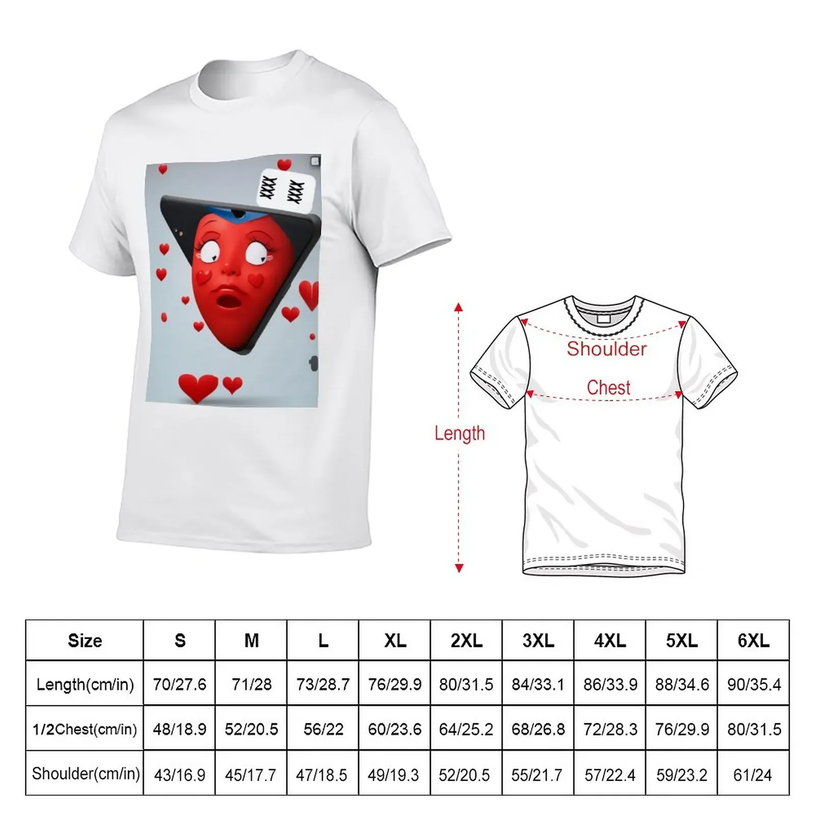 New Xxxxxxxx Love Pattern Xxxxxxx pattern Kisses Lips Xxxxxxxgame Funny T-shtore T-Shirt