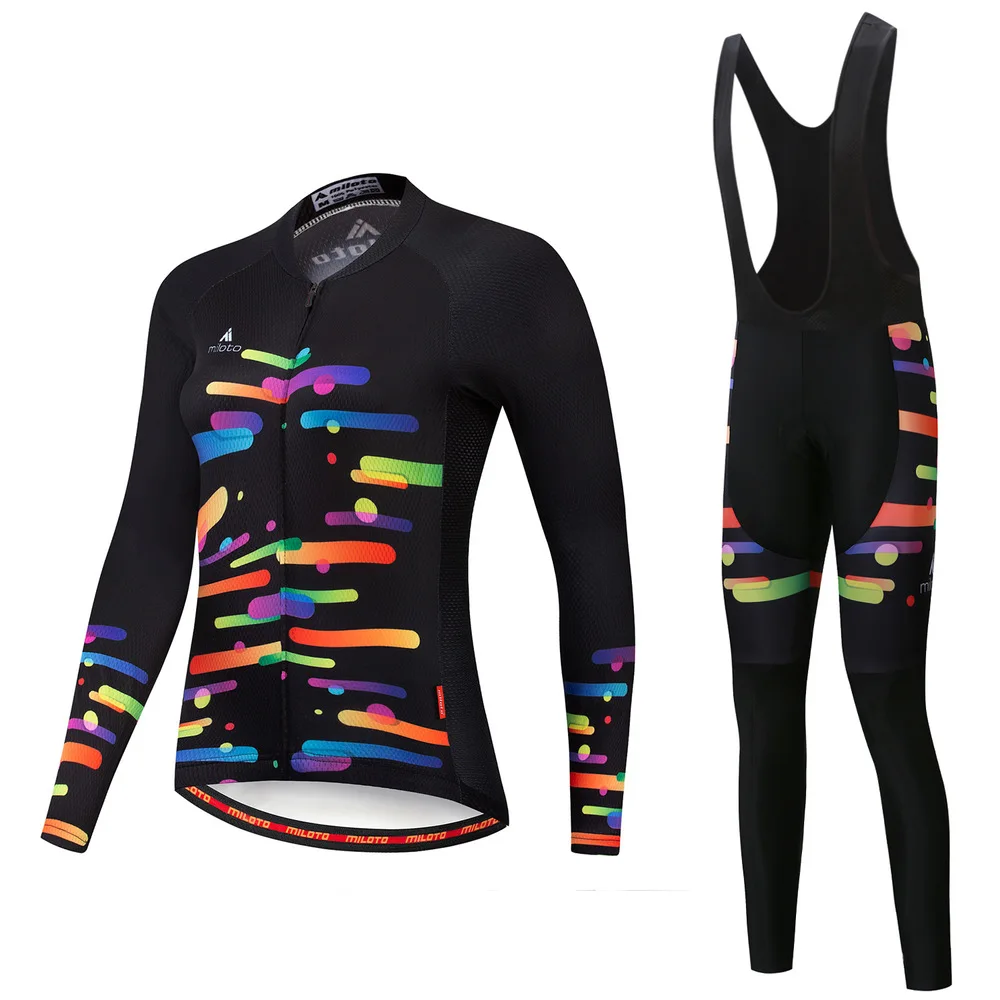 Pro Team-Women's Triathlon Suit, Black Cycling Jersey, Jumpsuit, Maillot, Cycling Clothing Set, 20D Gel Pad, 2024