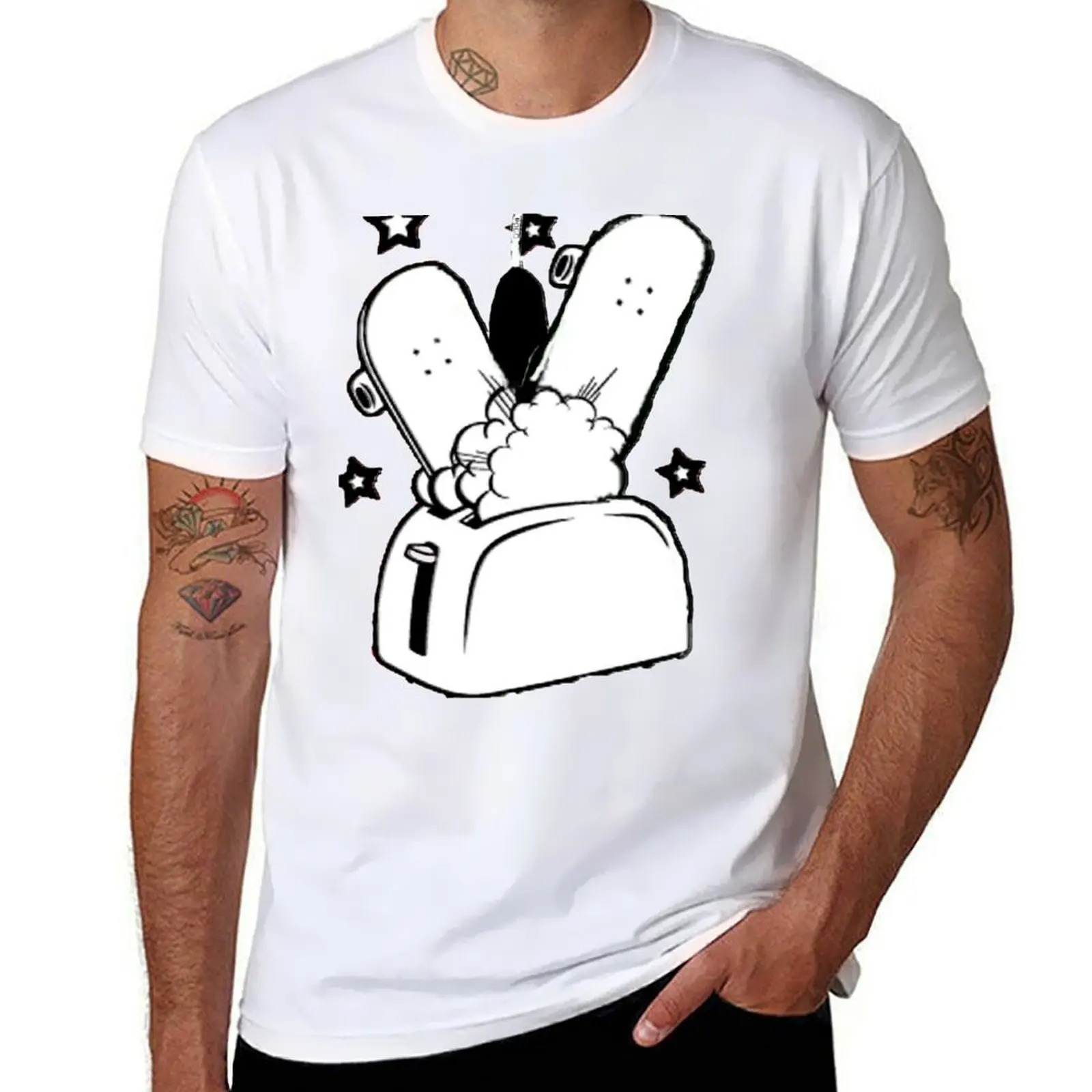 

pogo skate T-Shirt man t shirt luxury funny t shirts cotton T-Shirt