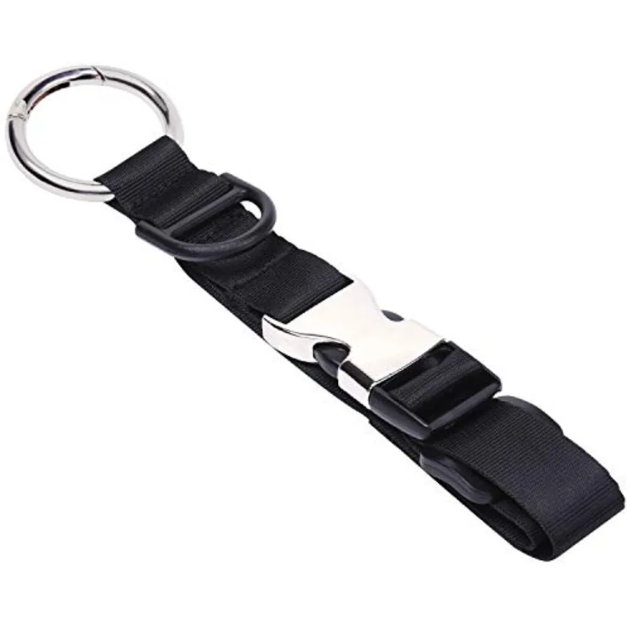 Jacket Gripper Strap, Add a Bag Luggage Straps Baggage Suitcase Belts Travel Accessories with Hook and D-Ring - Make Your Hands