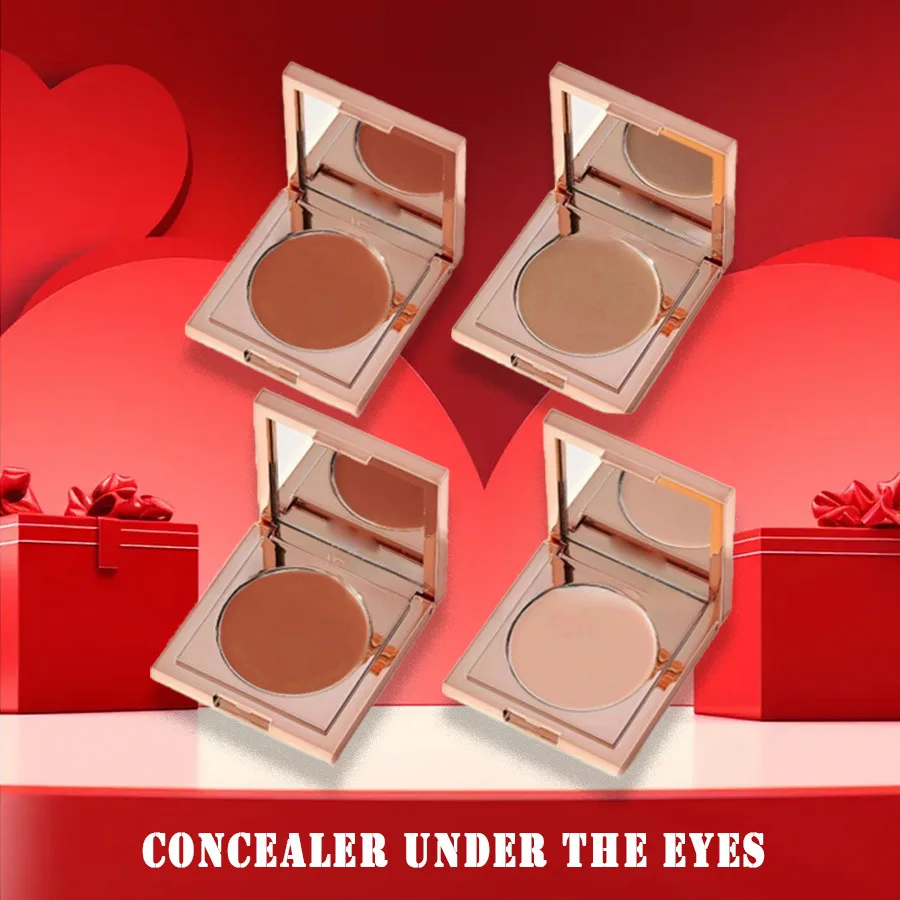 Under-Eye Concealer Brightening Evens Skin Tone Moisturizing Transparent Long-Lasting Easy to Blend for Natural Daily Makeup