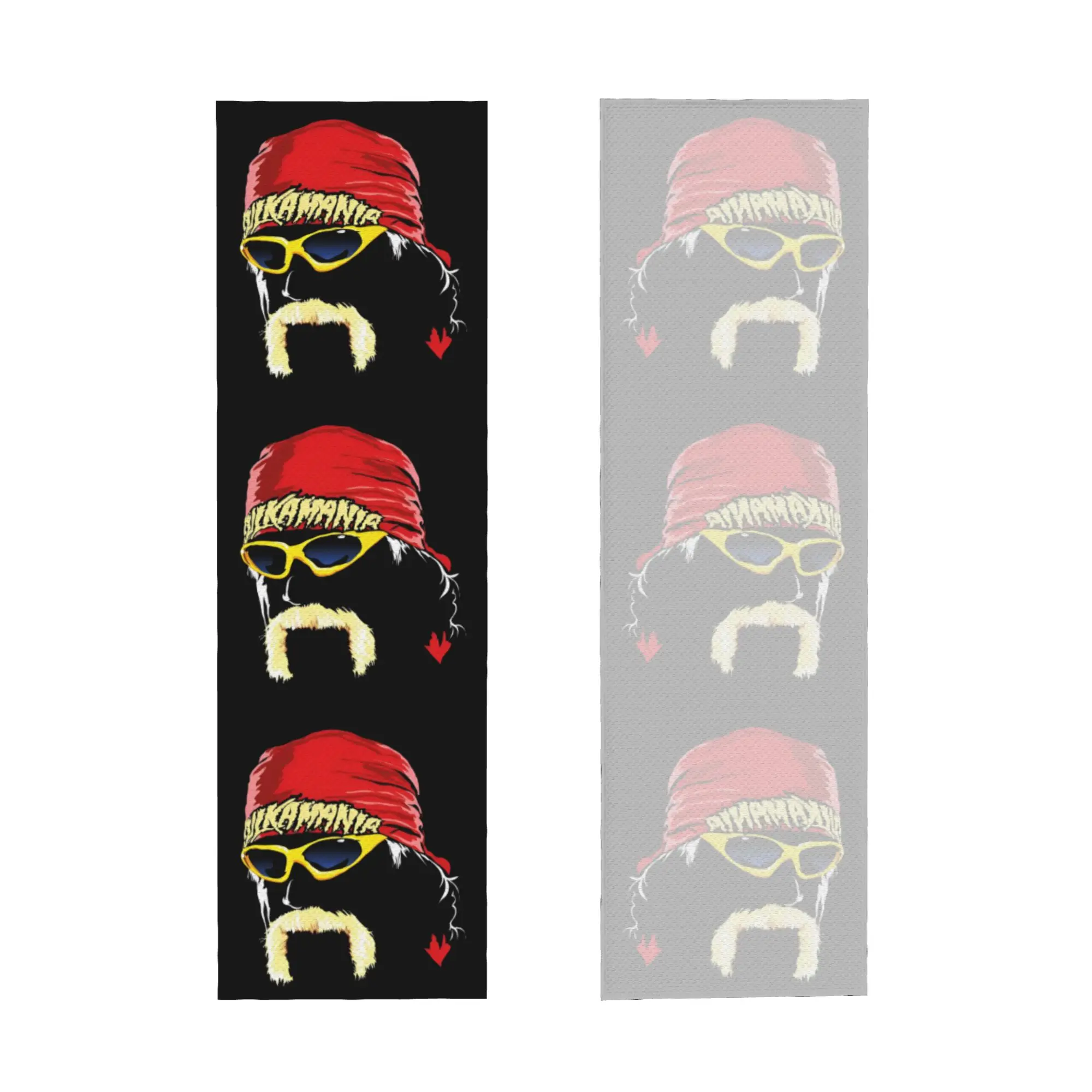 Cold Exercise Towel American Pro Wrestling Hulk Hogan Beach Sports Yoga Towel Camping Towel Refreshing Sports Scarf Face Towels