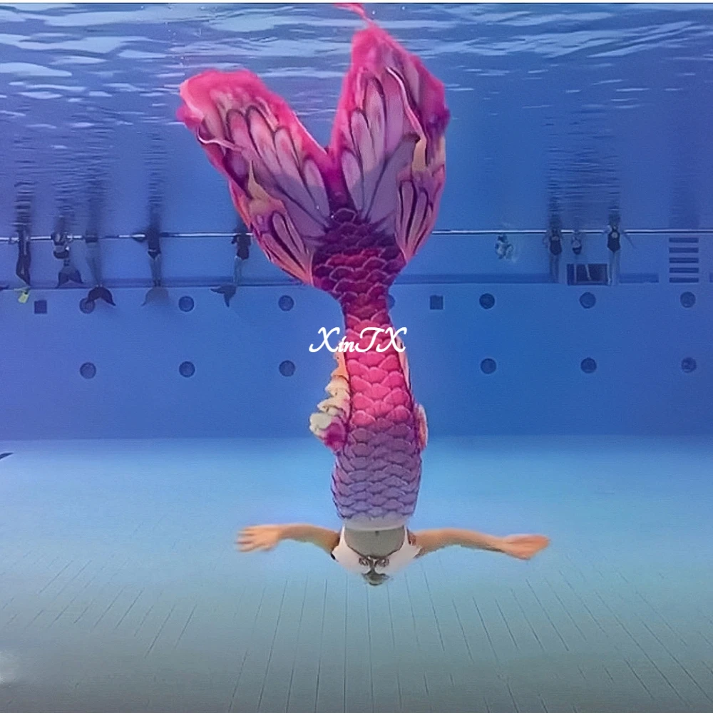 Dream Original Adult Mermaid Tail For Swimming HD Swimmable Swimsuit Can Add Monofin For Free Diving Oceanarium Performance
