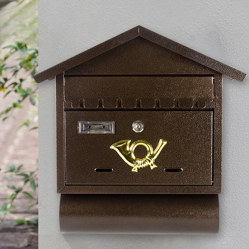 Wall-mounted Outdoor Mailboxes for Community Newspapers Mailboxes for Voting Opinions Lockable Complaint and Suggestion Boxes