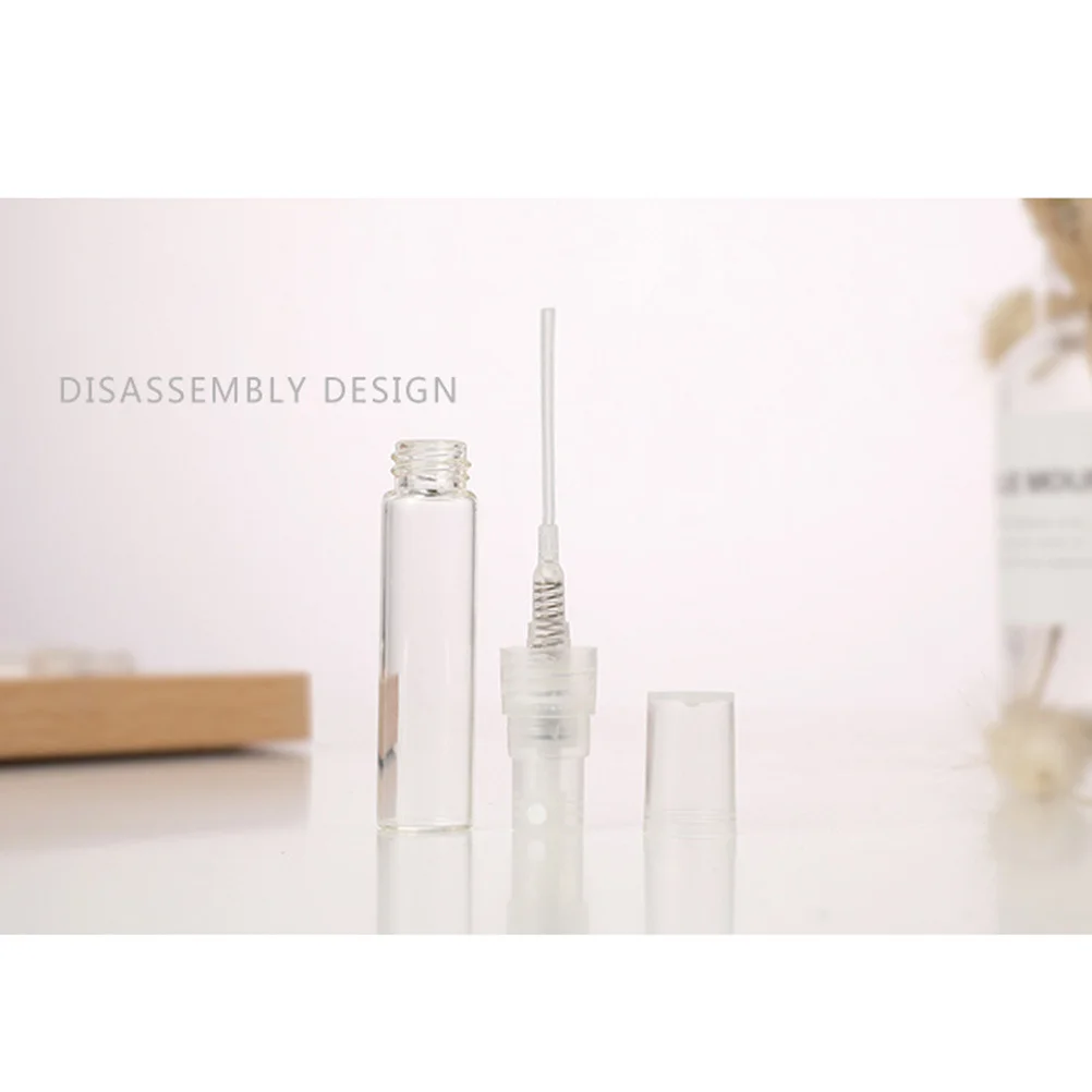 12Pcs Empty Perfume Bottles Portable Refillable Glass Spray Containers for Fragrance and Makeup Water Travel Friendly Compact