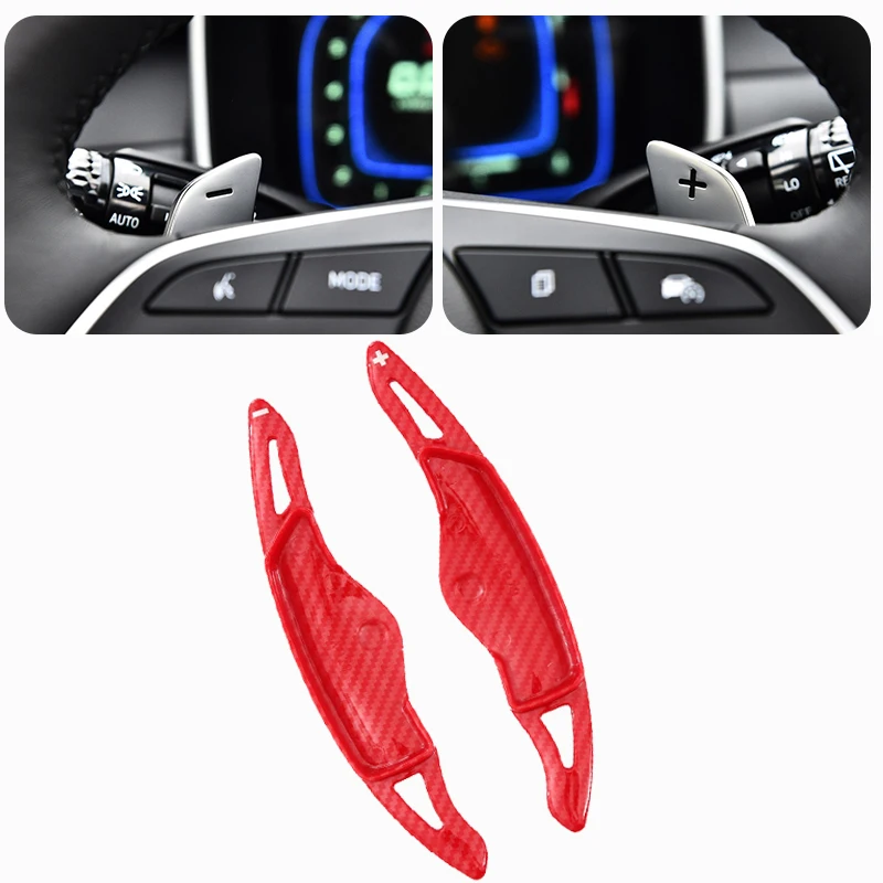 Für Hyundai Lenkrad Shift Paddle Shifter Verlängerung Für Hyundai Elantra Sonata Tucson Genesis G70 2020 2022 Zubehör – Detail 1