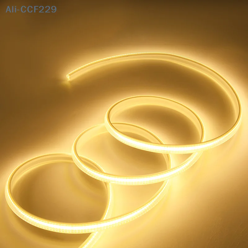 110V Flexible Circular Outdoor Waterproof Silicone 6*12 Low Voltage 12V High Voltage 220V Neon Led Light Strip