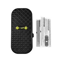 Pedal de efecto de guitarra con expresión de volumen, 2 en 1, Control Dual, amortiguador silencioso, interfaz estéreo de chasis de Metal, No requiere energía