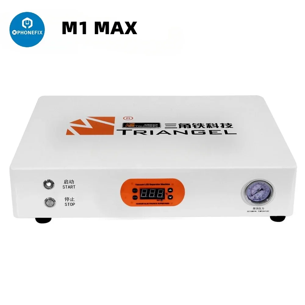 M-Triangel M1 Max\ProMax Air Bubble Remove Device 14 Inches Autoclave Debubble Machine Built in Air Compressor for IPhone Repair