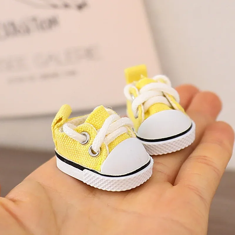 

(Only Shoes) Canvas Shoes for LABUBU Toys Casual Sports Shoes Dolls Accessories DIY Doll Toys Suitable for Dolls Shoes Boots