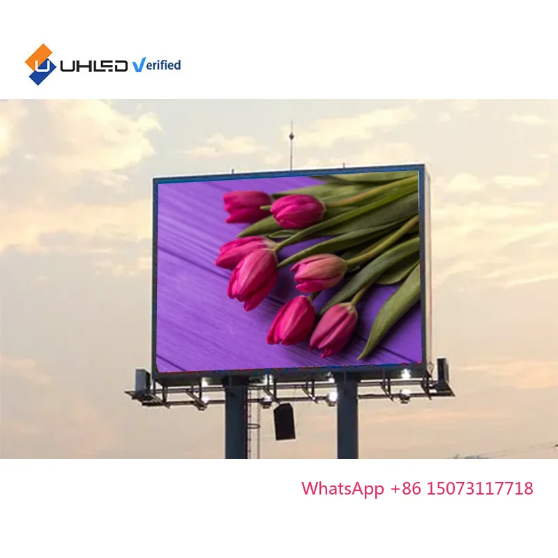 

Дешевый полноцветный наружный цифровой вывесок, рекламный видеостена, медиаплеер, светодиодная панель, уличный светодиодный дисплей