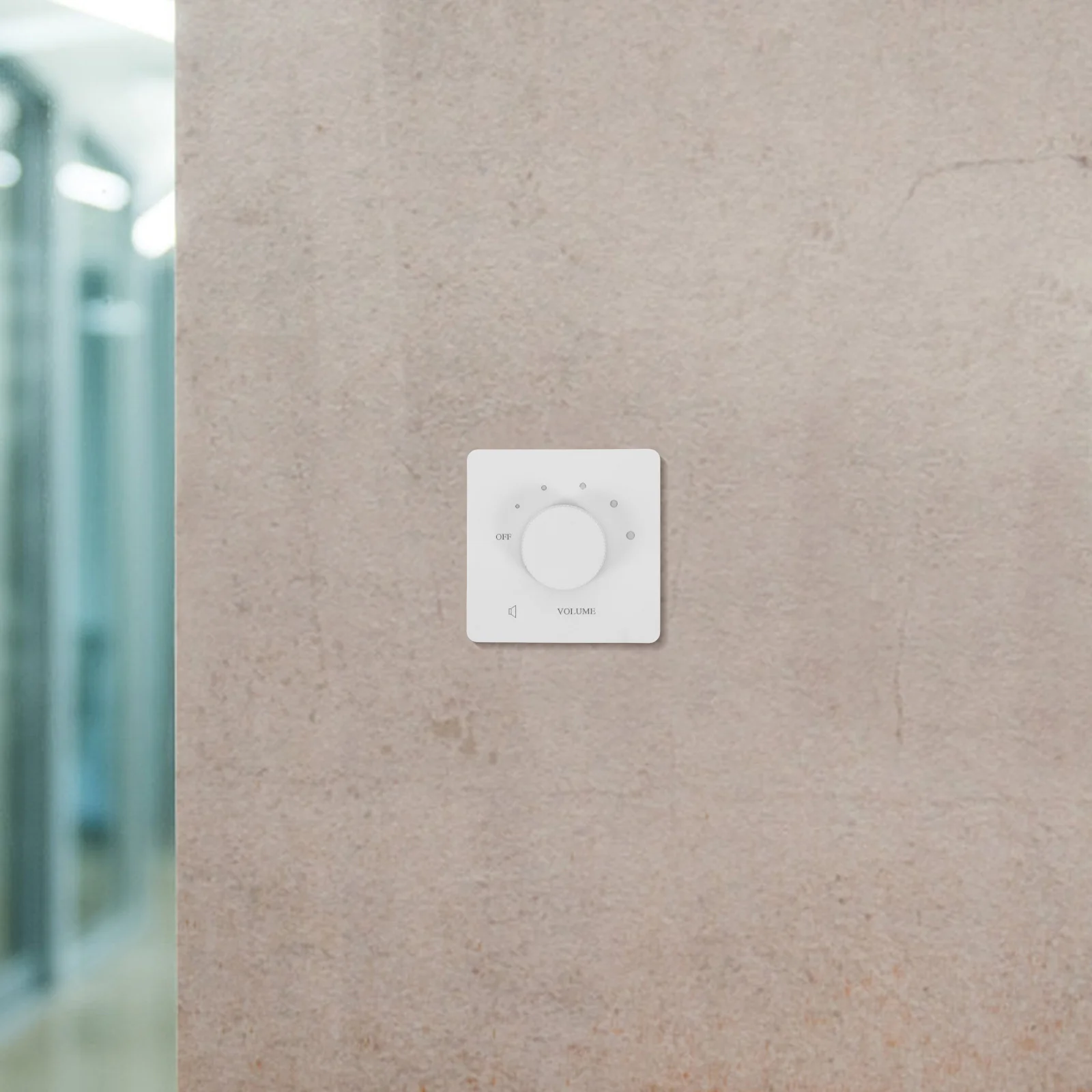 

Adjustable in-Wall Audio Switch Volume Control Knob for Speaker Tone Management Easy Installation Sound Adjustment Panel Passive